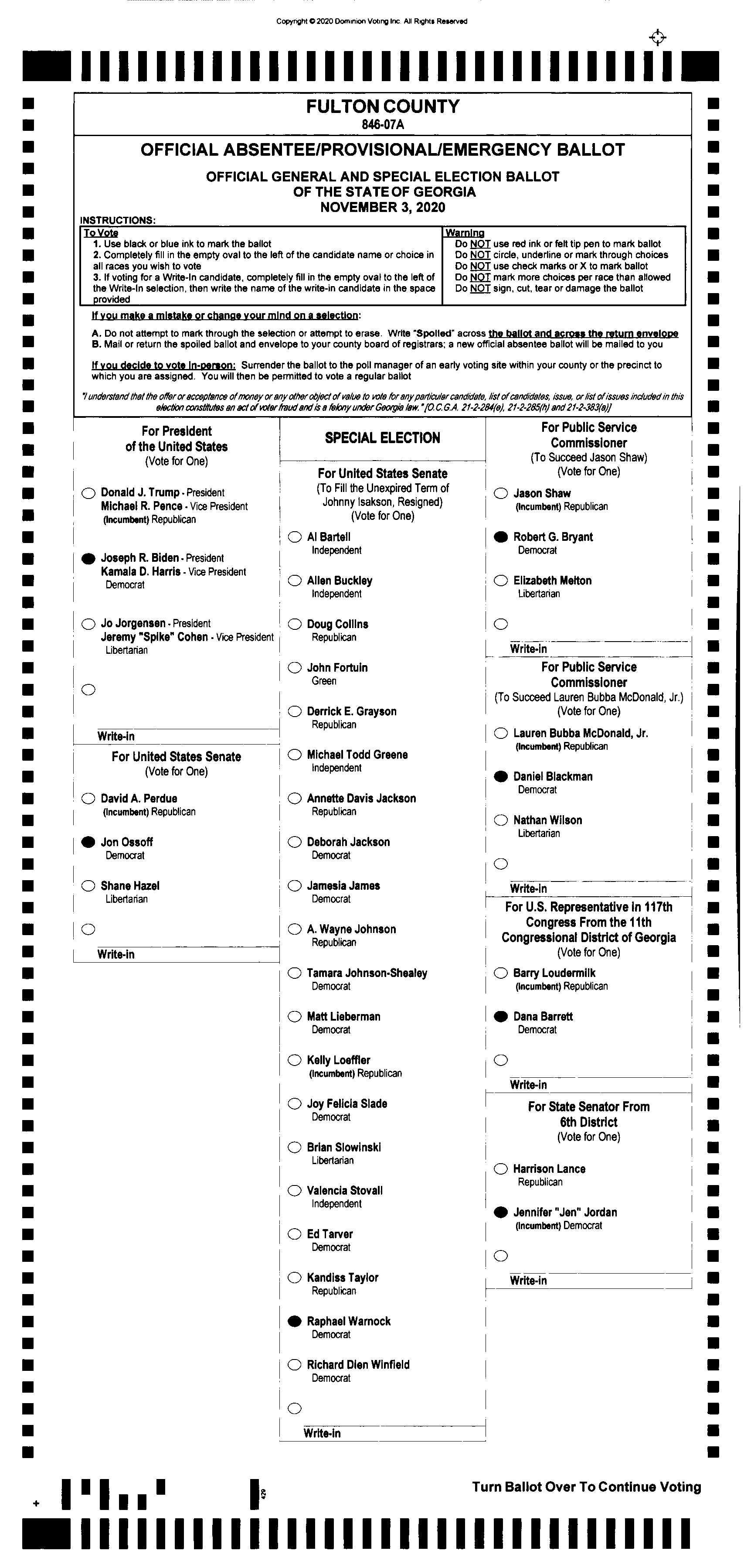 Source Ballot